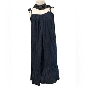 Emerson Fry Elegant Dark Blue Jumpsuit